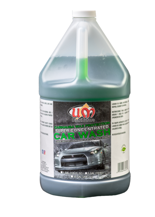 Car Wash Super Concentrated PH Balance 1Gallon UM Distributors