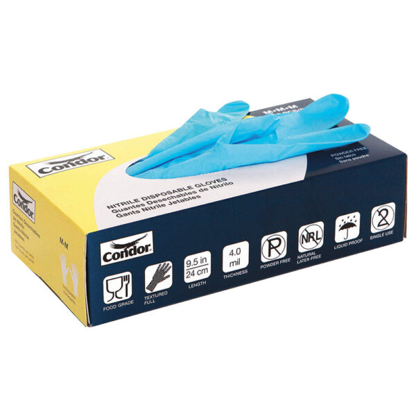 Nitrile, Disposable Gloves, Powder-Free, 3.15 mil Palm Thickness