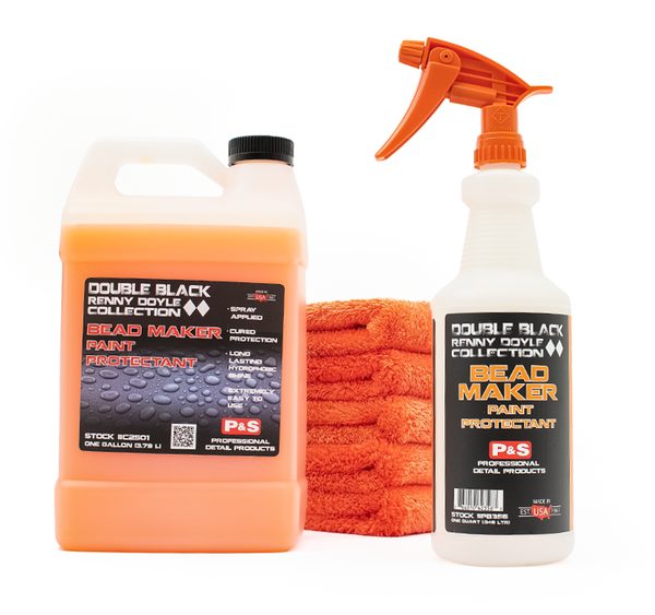 P&S Bead Maker Gallon + Sprayer Bottle with Orange Sprayer 32oz + Five Orange Towels Kit