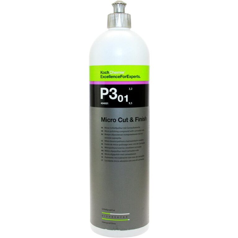 Koch Chemie Micro Cut & Finish Polish w/ Carnauba Wax | P3.01 1 Liter