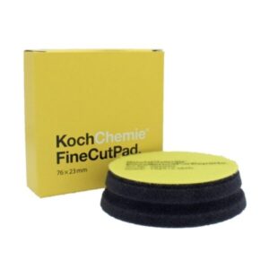 3" Koch Chemie Fine Cut Pad | Yellow Foam Medium Polishing
