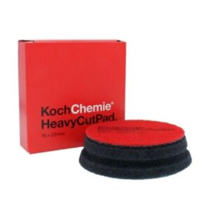 3" Koch Chemie Heavy Cut Pad | Red Foam Cutting